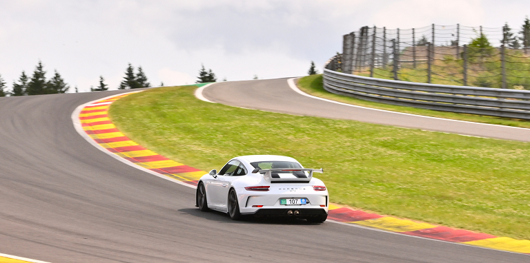 Baptême de piste en Porsche GT3 Francorchamps Raidillon